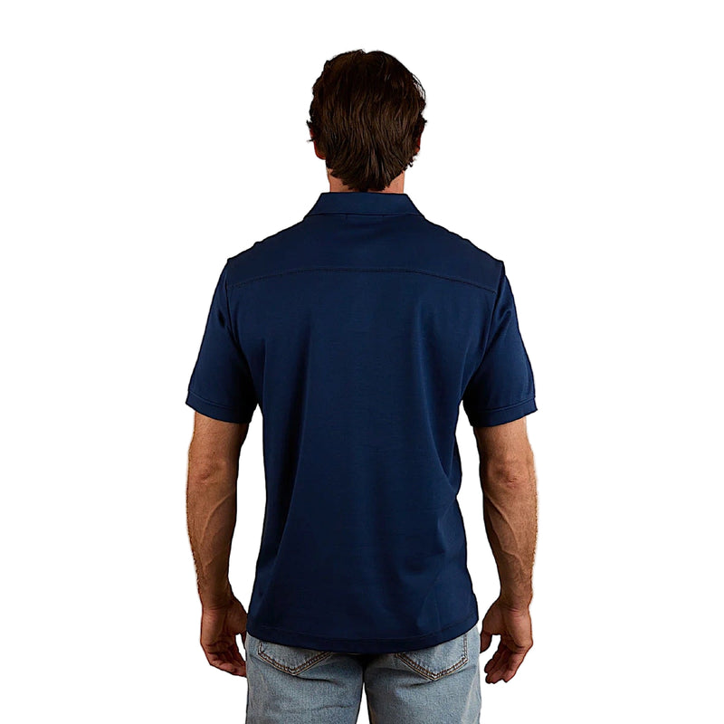 Ringers Western Men's Tech Polo - Navy