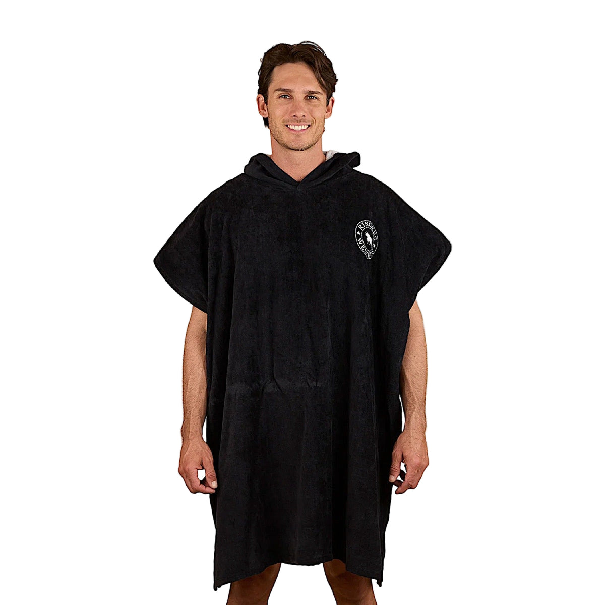 Ringers Western Hooded Towel - Black
