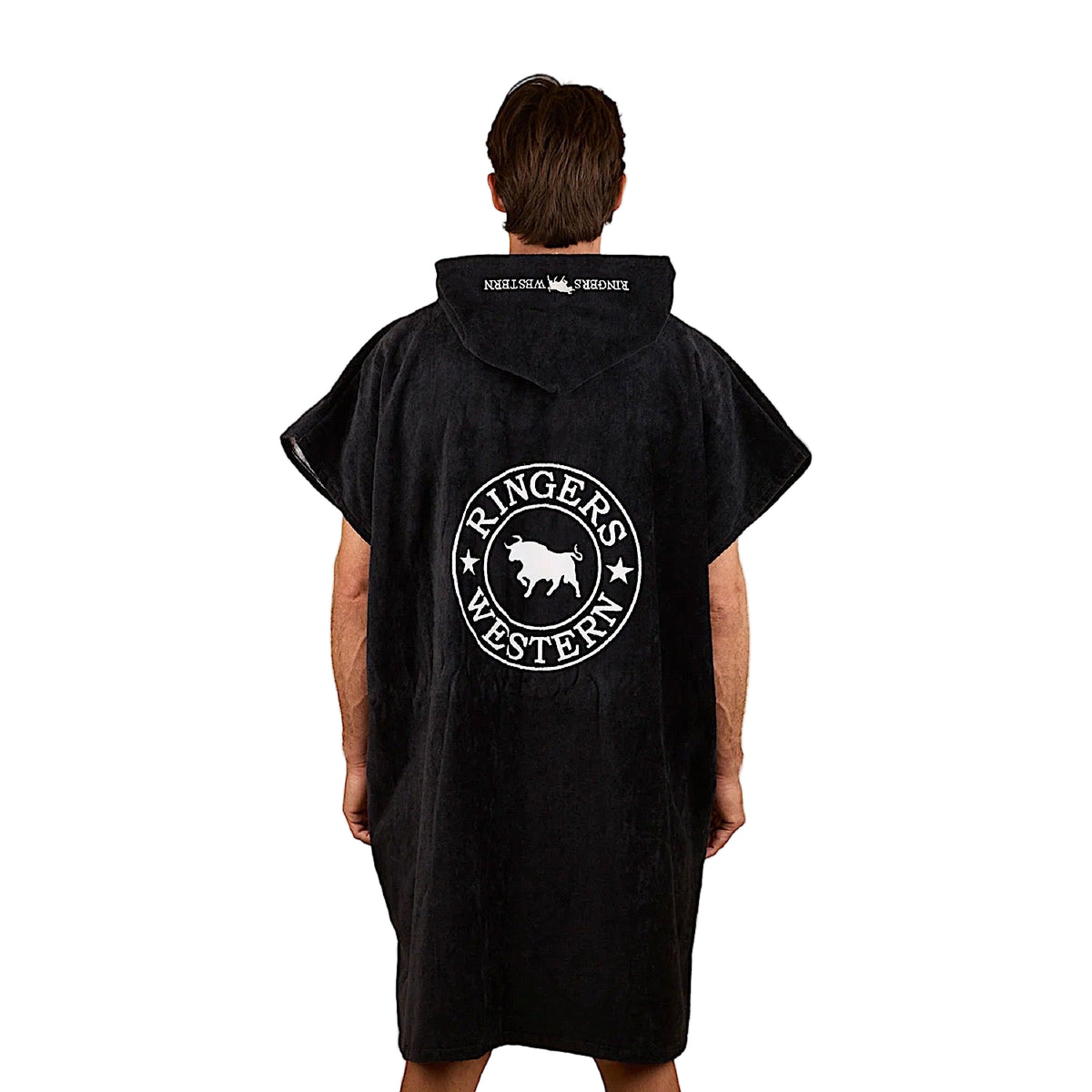 Ringers Western Hooded Towel - Black