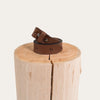 Ringers Western Tibbs Leather Belt Strap - Walnut