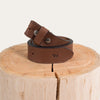 Ringers Western Tibbs Leather Belt Strap - Walnut