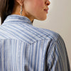 Ariat Womens Windward L/S Shirt Windward Dobby Stripe