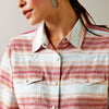 Ariat Womens Savannah Snap L/S Shirt Jacquard