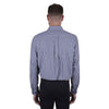 Thomas Cook Mens Gino Wool Blend Check 2-Pocket L/S Shirt Navy/White