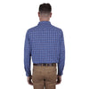 Thomas Cook Mens Angus Check Tailored L/S Shirt Navy/Blue