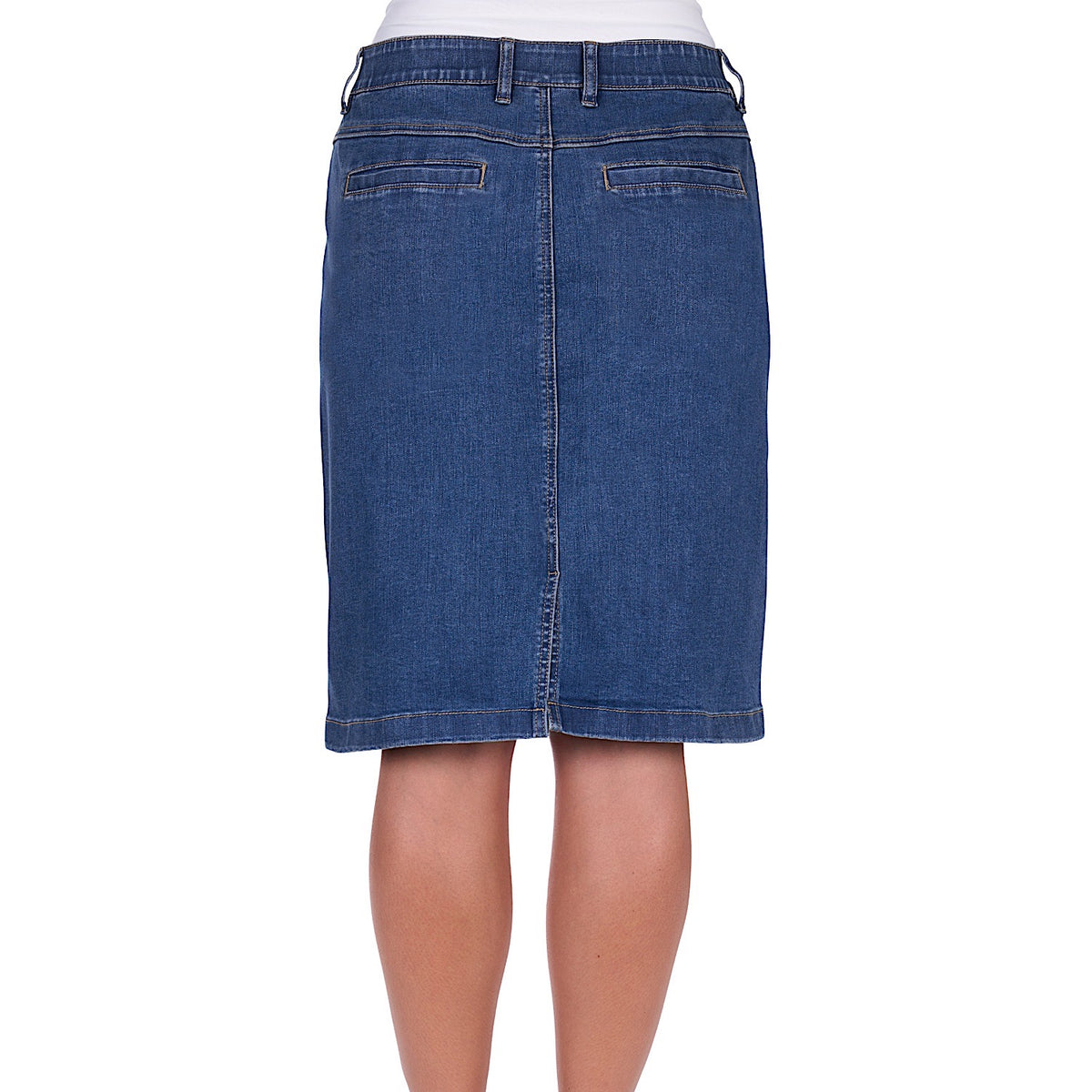 Thomas Cook Women’s Lucy Denim Skirt - Mid Wash