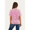 Ringers Western Signature Bull Women's Loose Fit T-Shirt - Pastel Pink/Candy