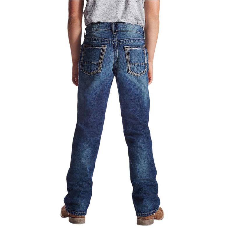 Ariat Boy’s B5 Boundary Stackable Straight Leg Jean - Cyclone