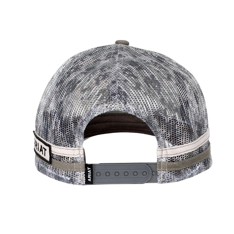 Ariat Digi Camo Trucker Cap Castlerock Grey - Ariat Mens Caps