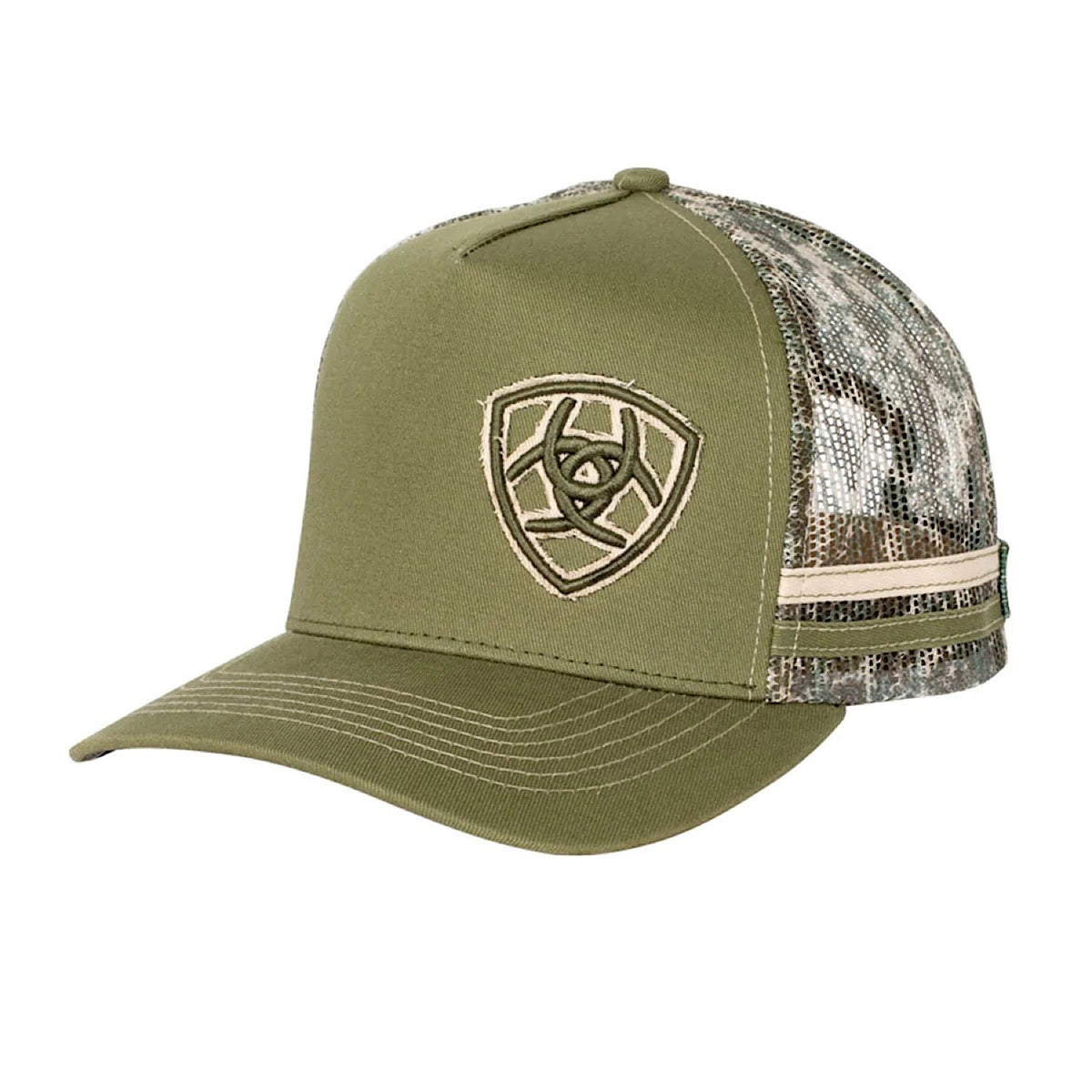 Ariat Digi Camo Trucker Cap Loden Green - Ariat Mens Caps