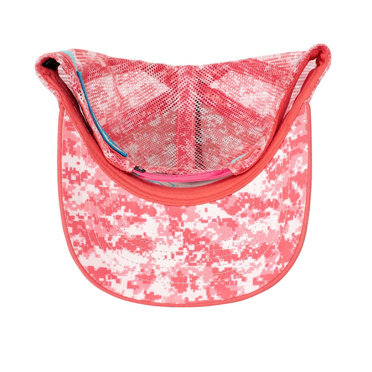 Ariat Digi Camo Trucker Cap Pink Lemonade - Ariat Womens Caps