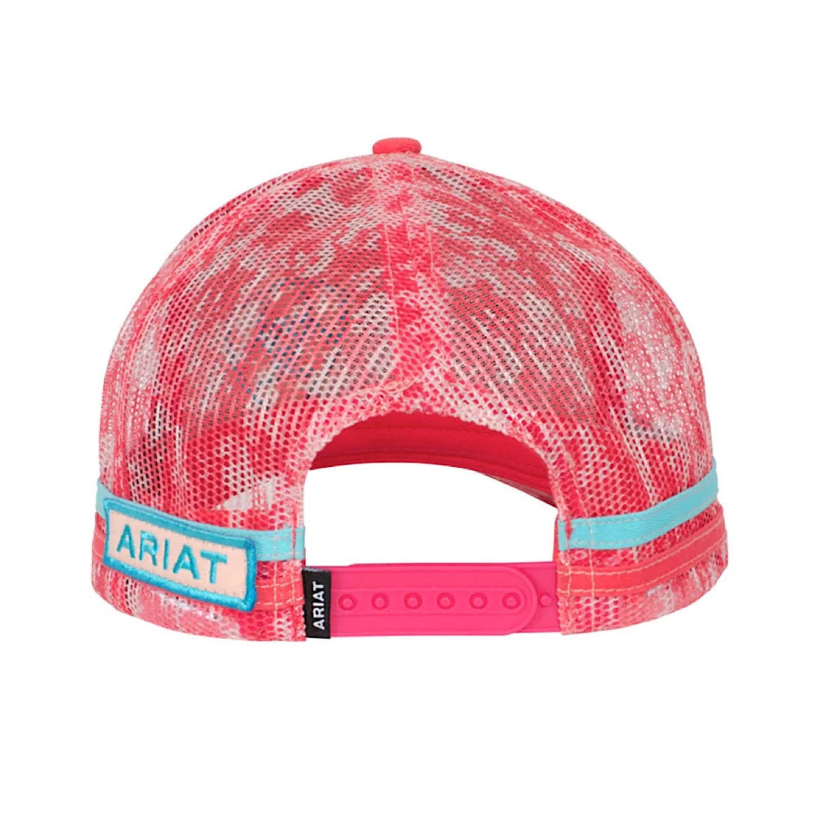 Ariat Digi Camo Trucker Cap Pink Lemonade - Ariat Womens Caps
