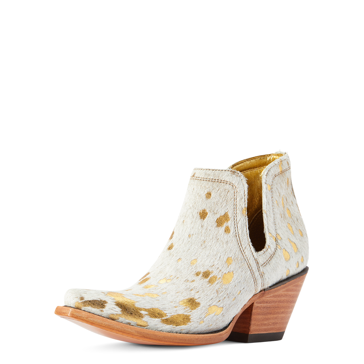Ariat Dixon Haircalf Boot White Metallic Hair