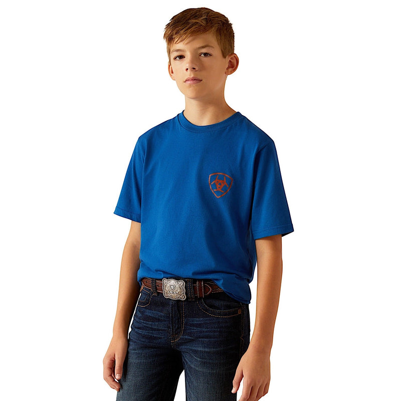 Ariat Kid’s Horizon Oasis T-Shirt - Royal Blue