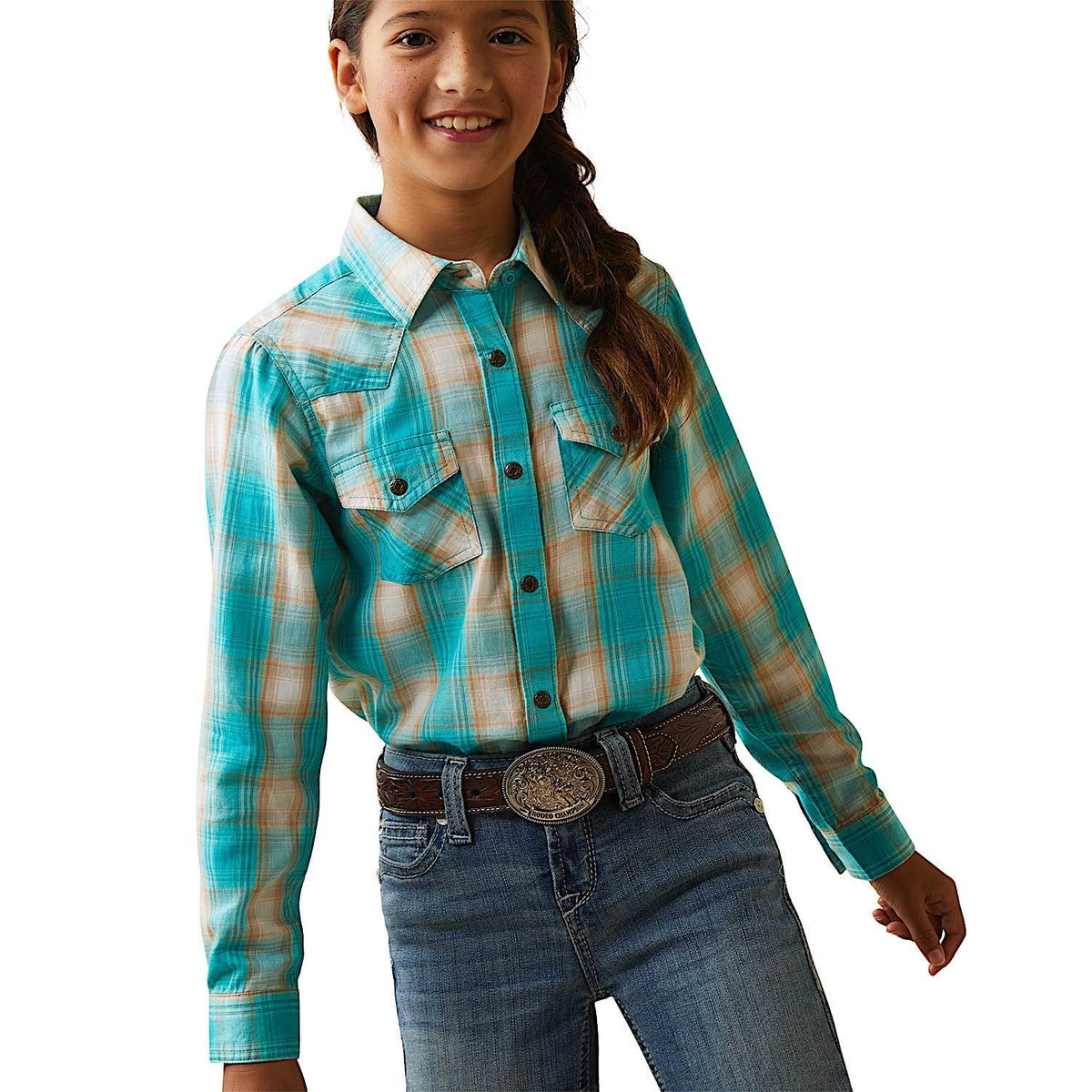 Ariat Kid’s Ojai Western Shirt - Ojai Plaid
