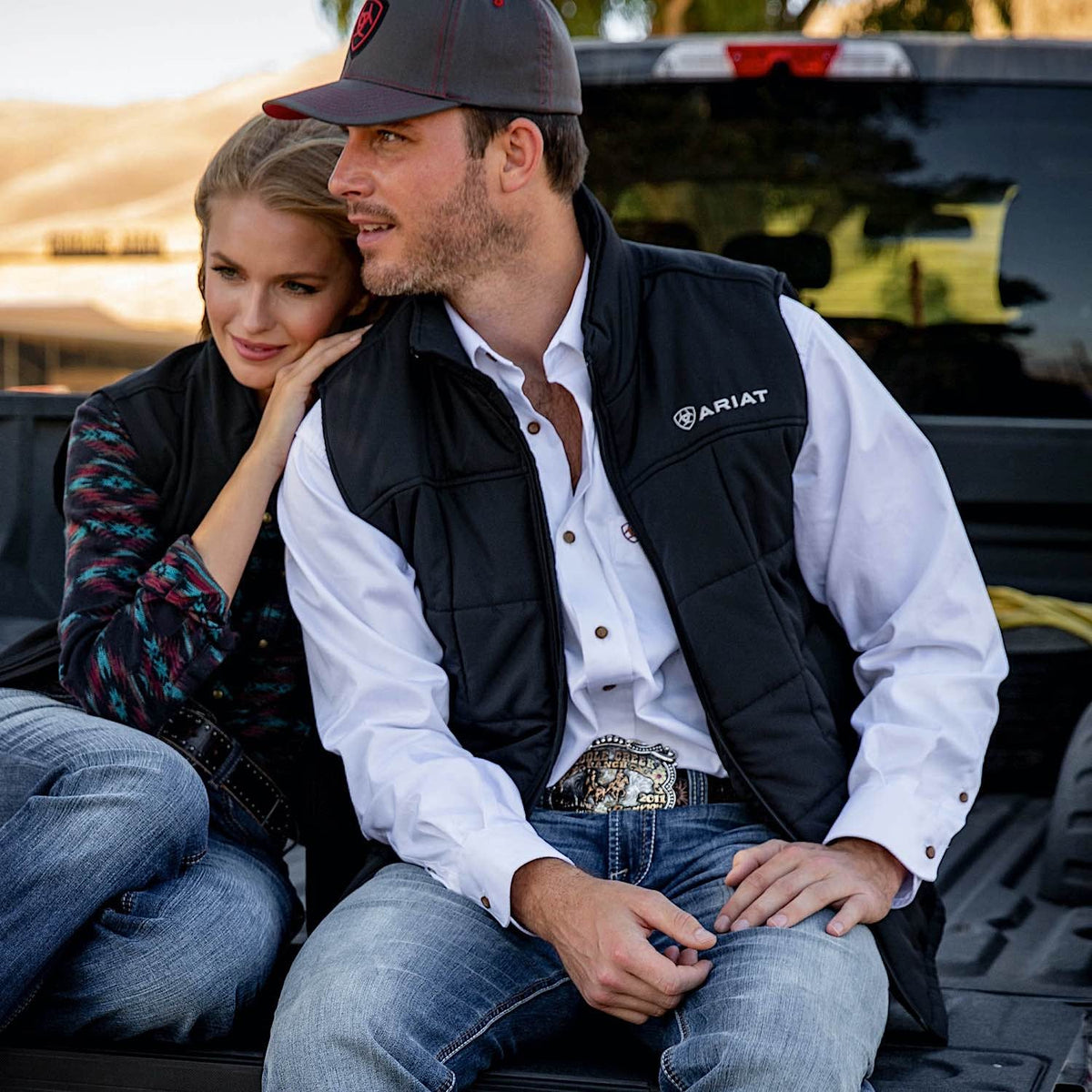 Ariat Men’s Crius Insulated Vest - Black