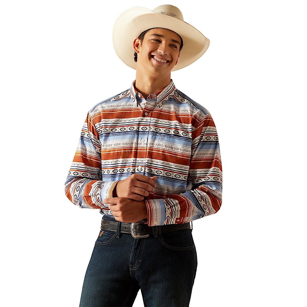 Ariat Men’s Dexter Classic Fit Shirt - Jasper Stone