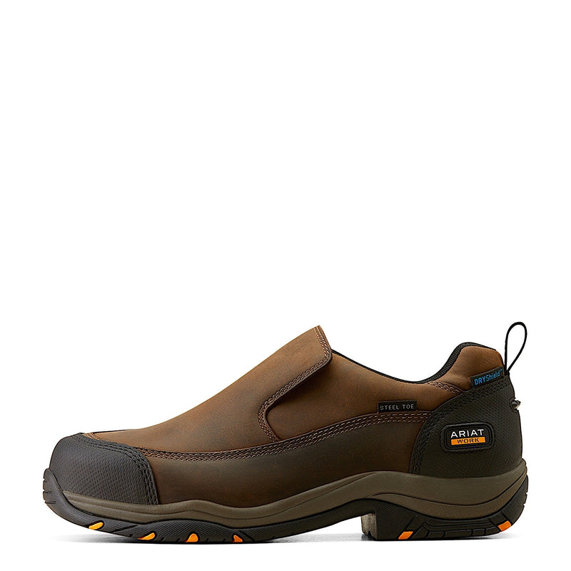 Ariat Men’s Duraralley H20 Steel Toe Shoe - Distressed Brown