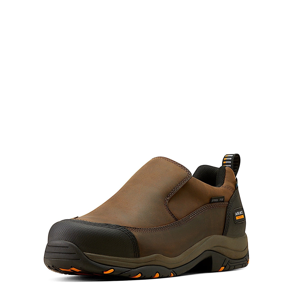 Ariat Men’s Duraralley H20 Steel Toe Shoe - Distressed Brown