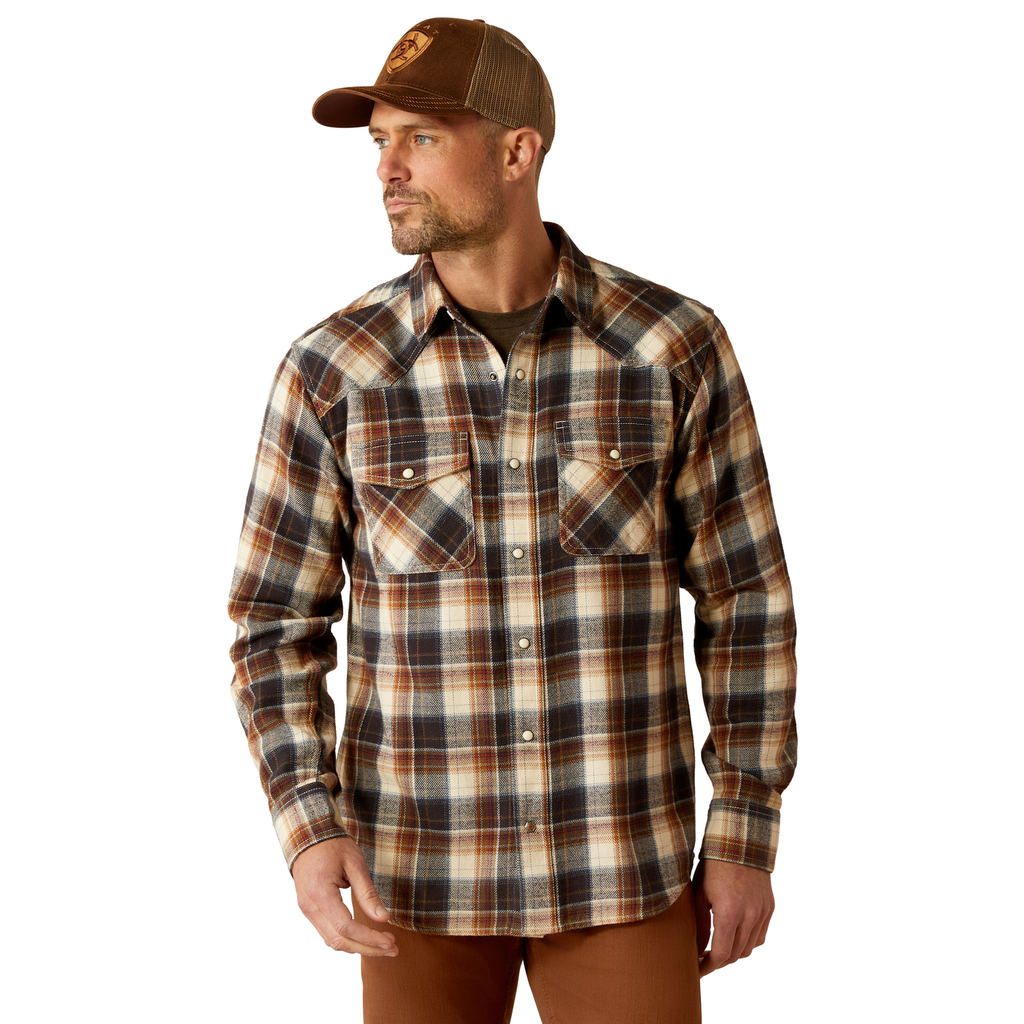 Men's Ariat Herschel Retro Fit Shirt-Chili Pepper