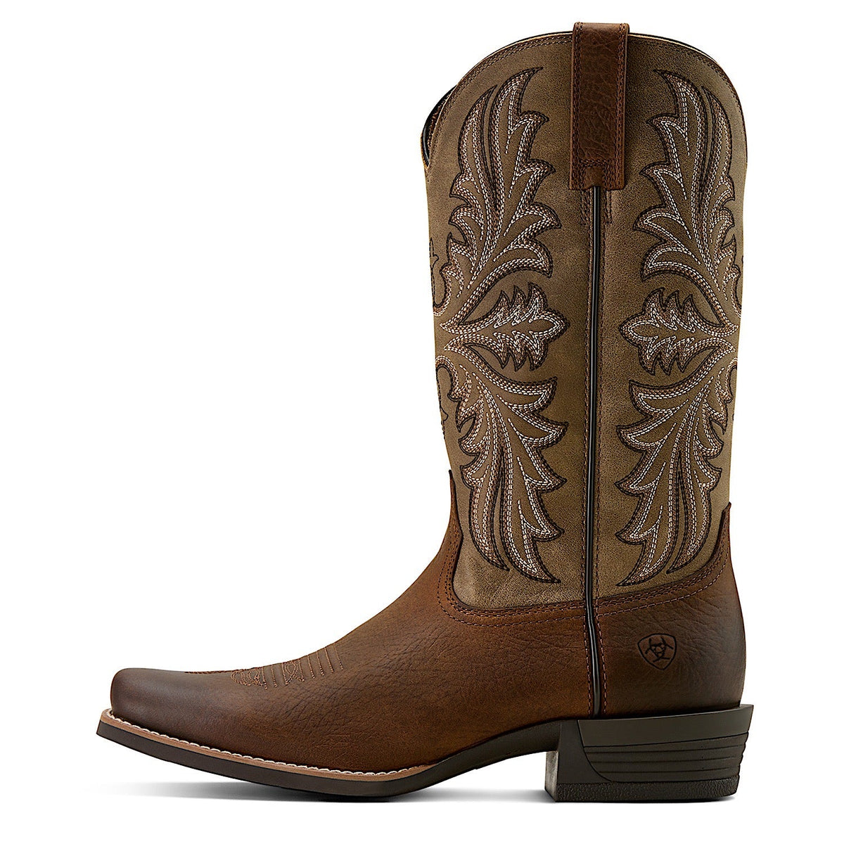 Ariat Men’s Hustler Western Boot - Earth/Brown Bomber