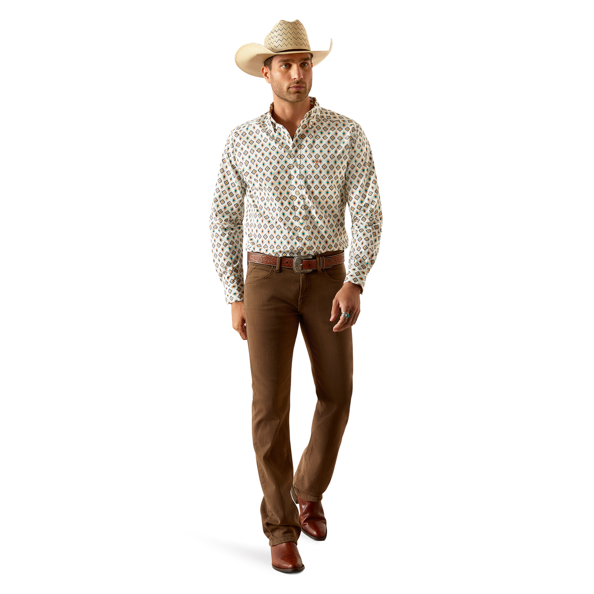 Ariat Men’s Judas Fitted Shirt - Blue