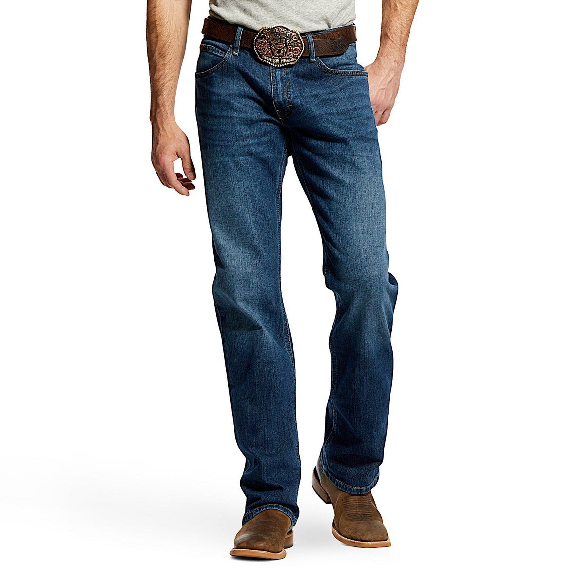 Ariat Men’s M4 Stretch Legacy Boot Cut Jean - Freeman