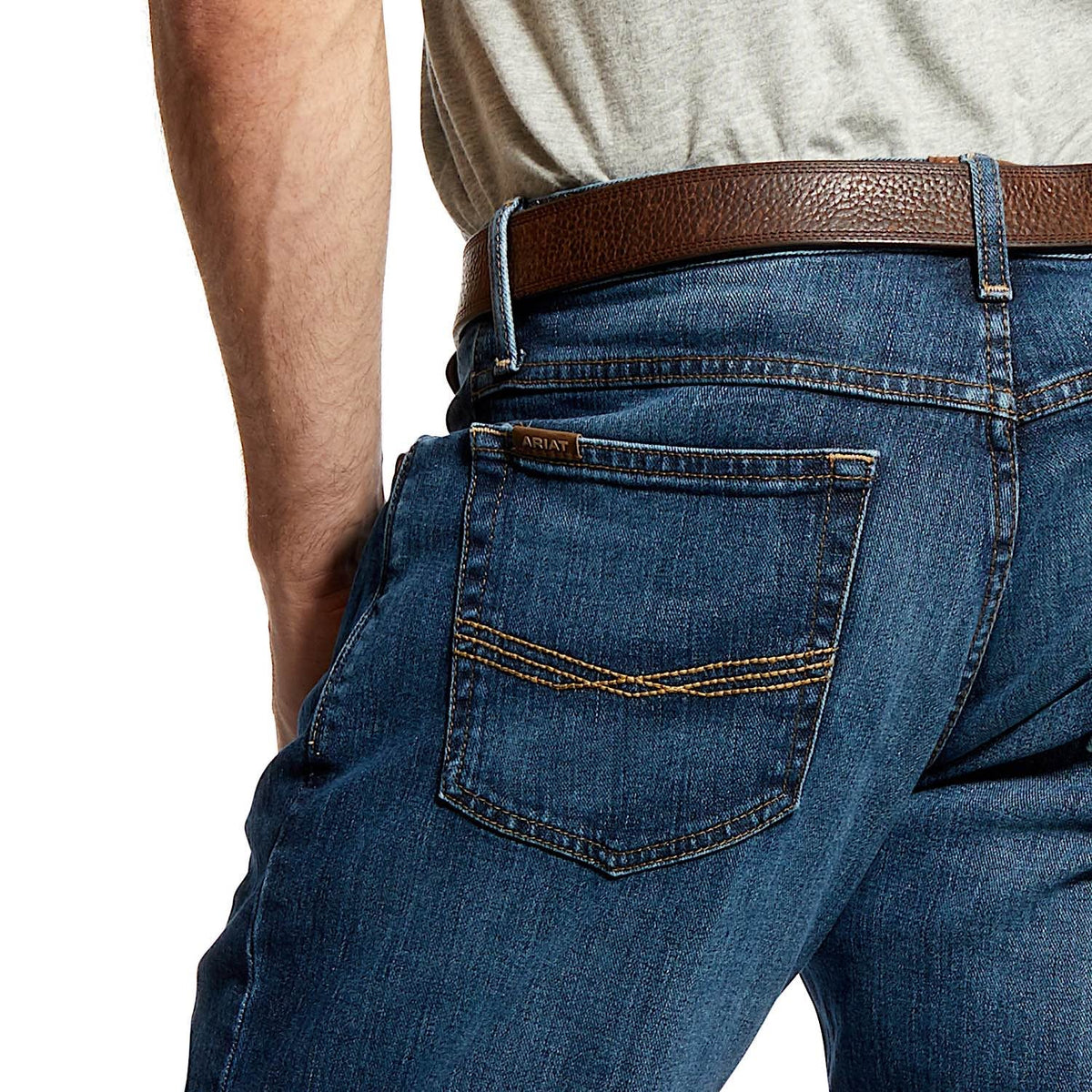 Ariat Men’s M4 Stretch Legacy Boot Cut Jean - Freeman