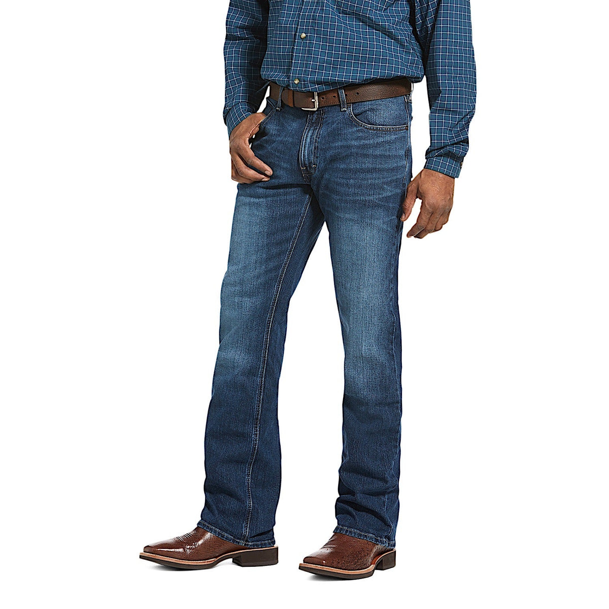 Ariat Men’s M4 Stretch Legacy Boot Cut Jean - Freeman