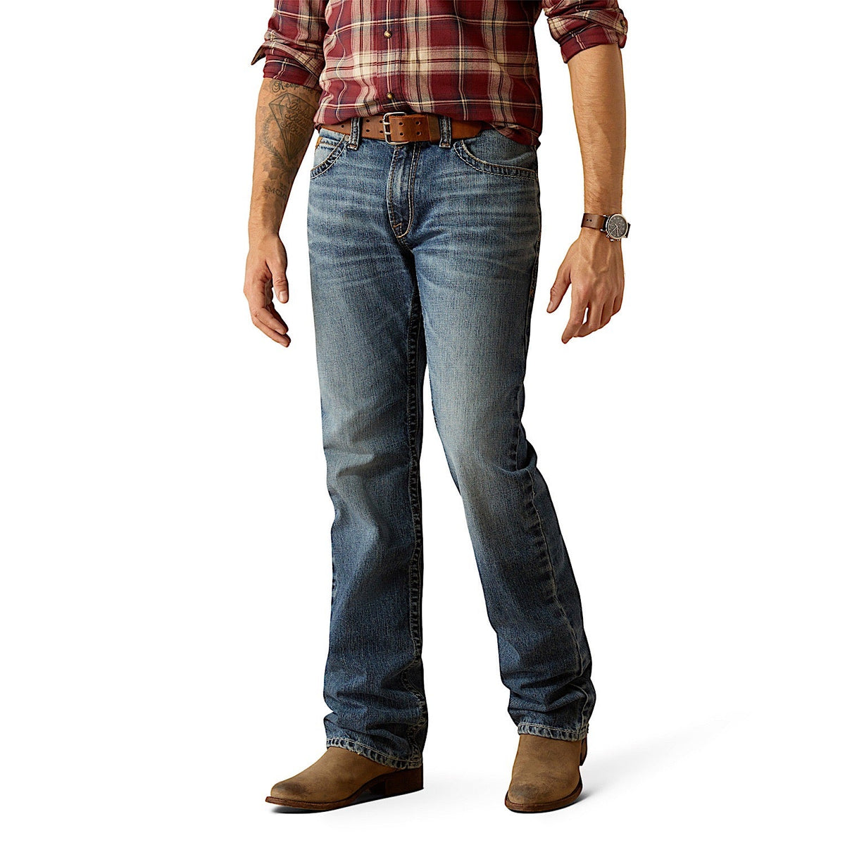 Ariat Men’s M5 Straight Leg Jean - Smokey Weatherford