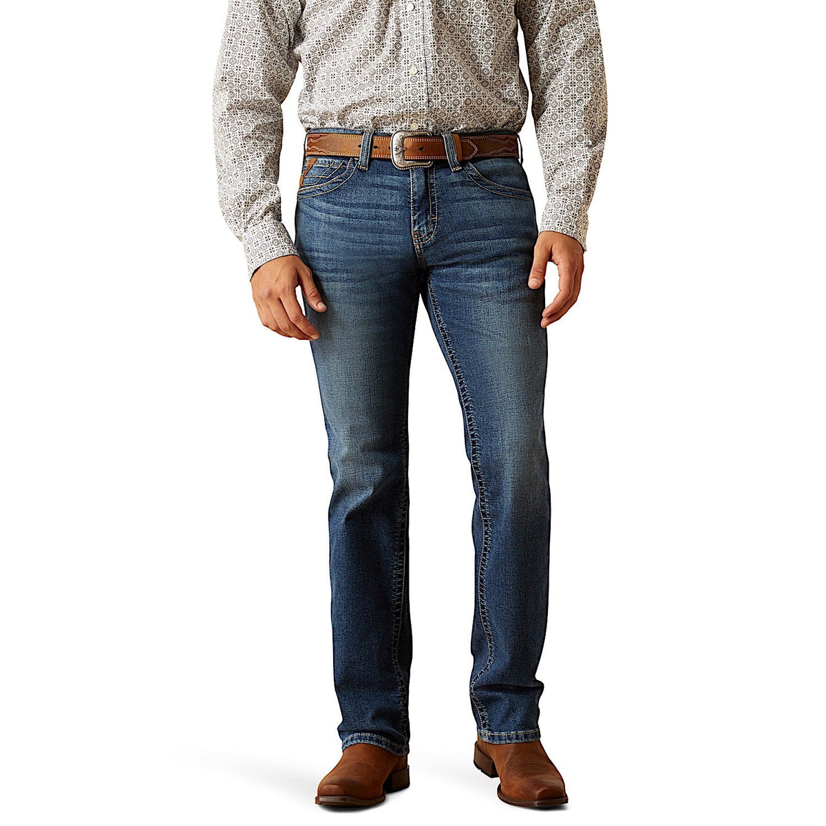 Ariat Men’s M8 Modern Slim Leg Fordham Jeans - Bannack