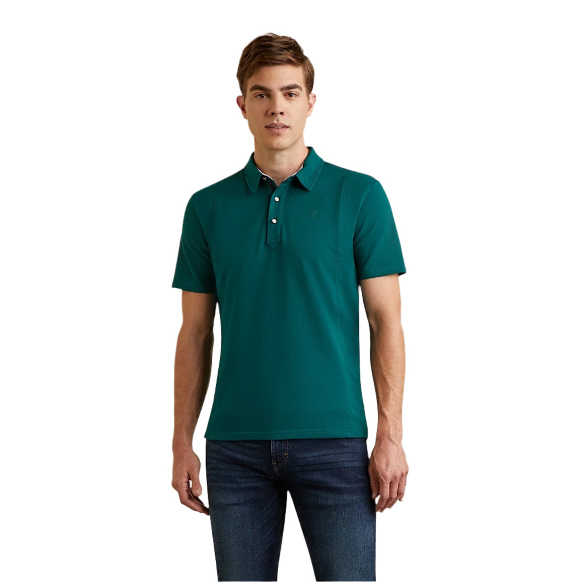 Ariat Men’s Medal Polo - Forest