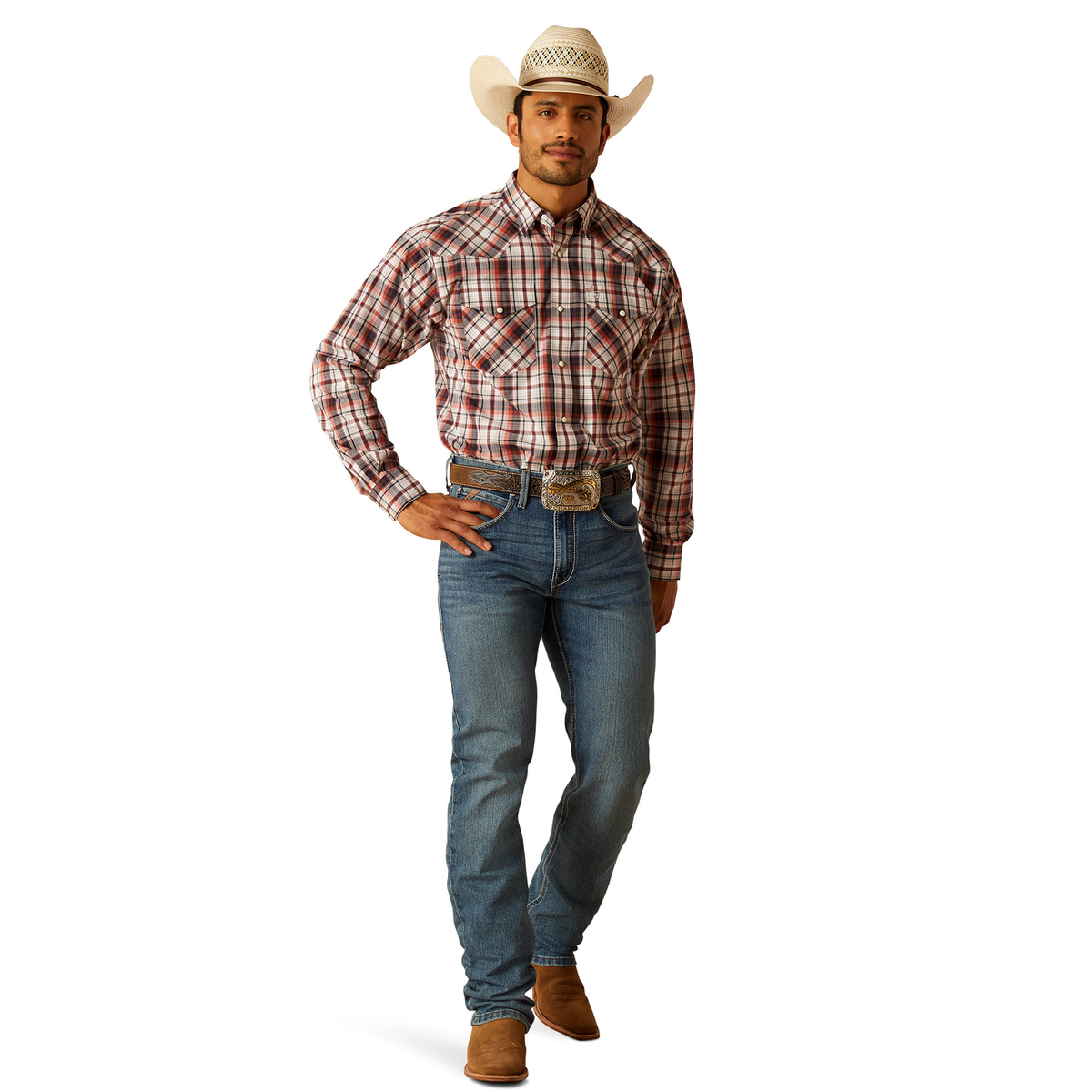 Ariat Men’s Pro Payne Snap Shirt - Spice