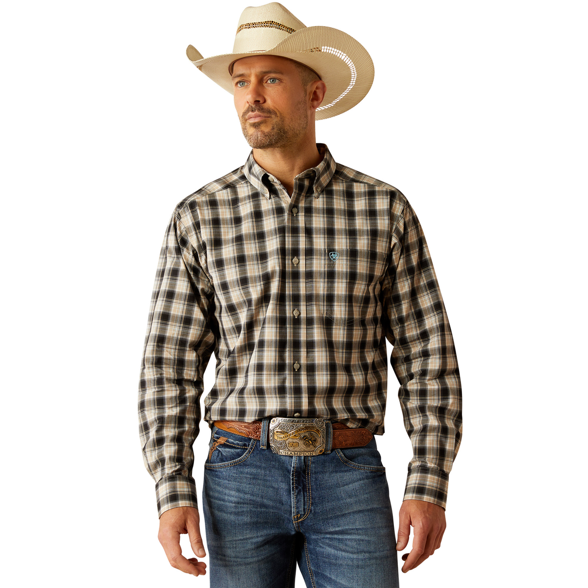 Ariat Men’s Pro Series Team Garrett Classic Fit Shirt - Black