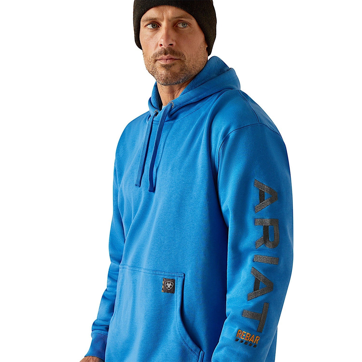 Ariat Men’s Rebar Graphic Hoodie - Campanula