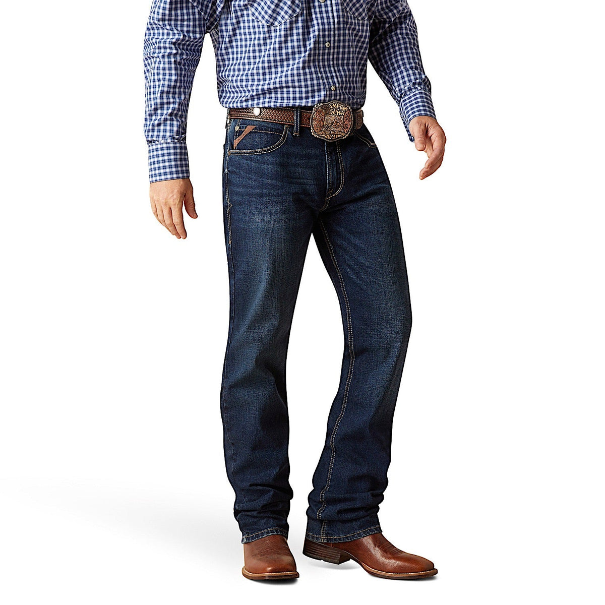 Ariat Men’s Relaxed M4 Dustin Boot Cut - Drake