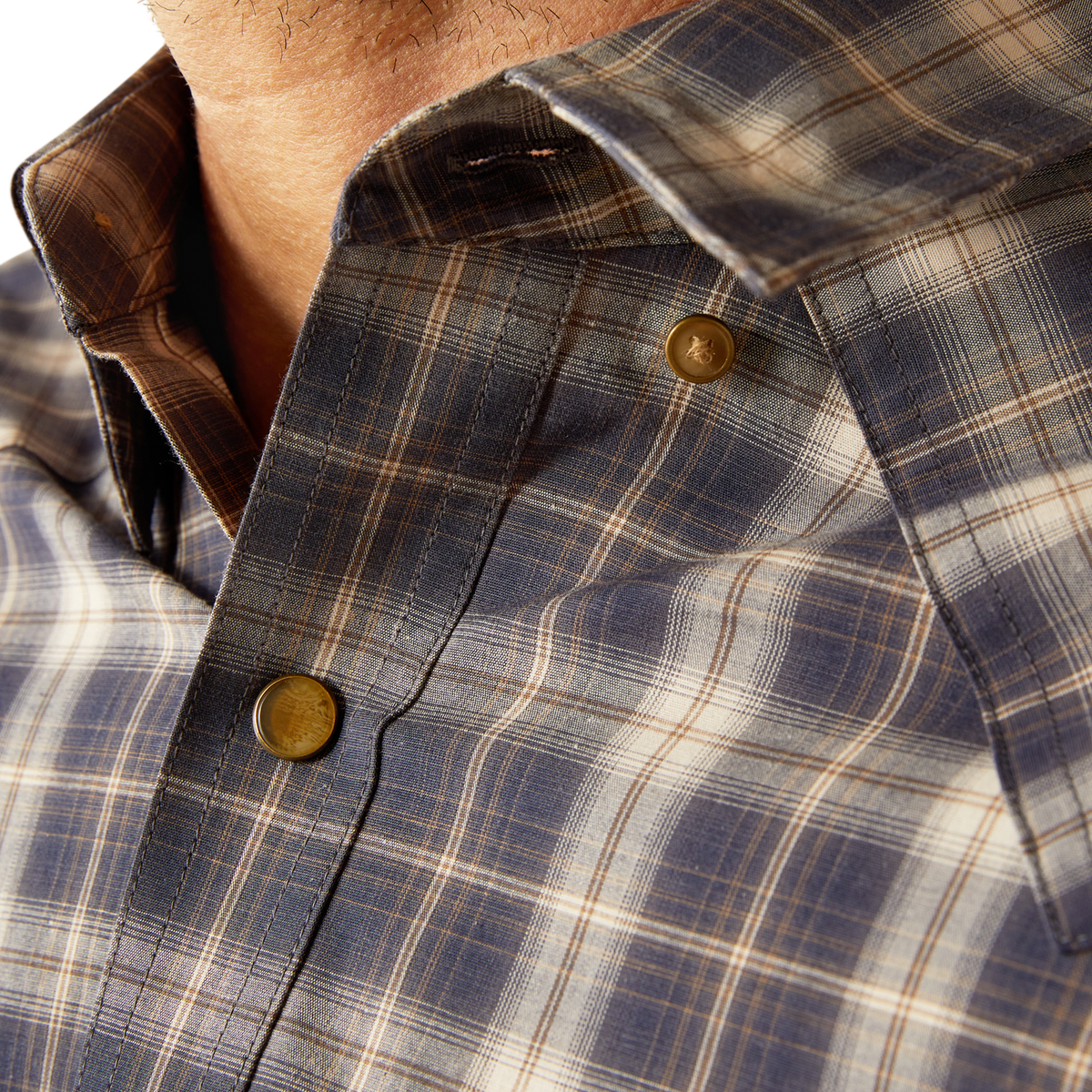Ariat Men’s Relentless Pursuit Snap Shirt - Odyssey Grey