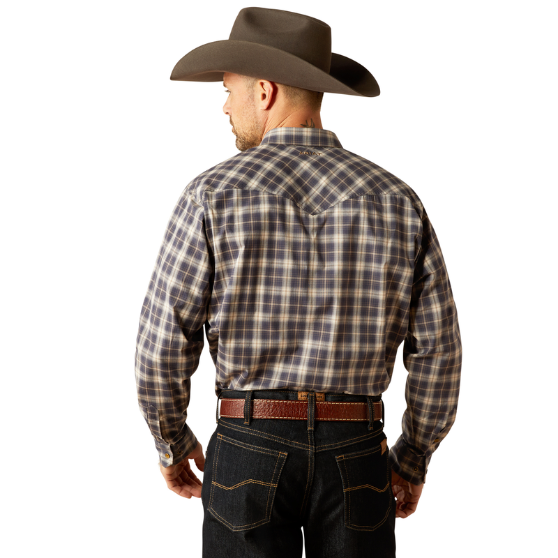 Ariat Men’s Relentless Pursuit Snap Shirt - Odyssey Grey