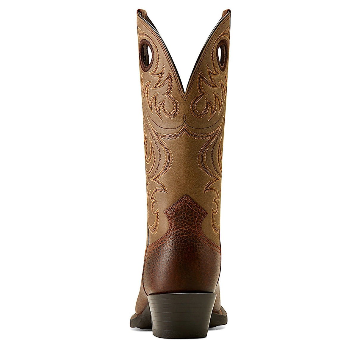 Ariat Men’s Sport Square Toe Brown Oiled Rowdy/Brown Bomber