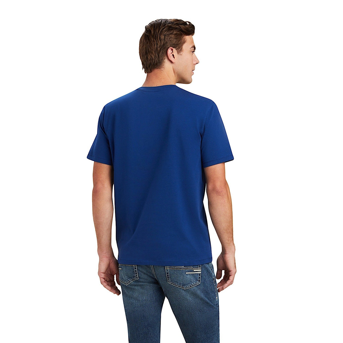 Ariat Men’s Varsity T-Shirt Estate Blue