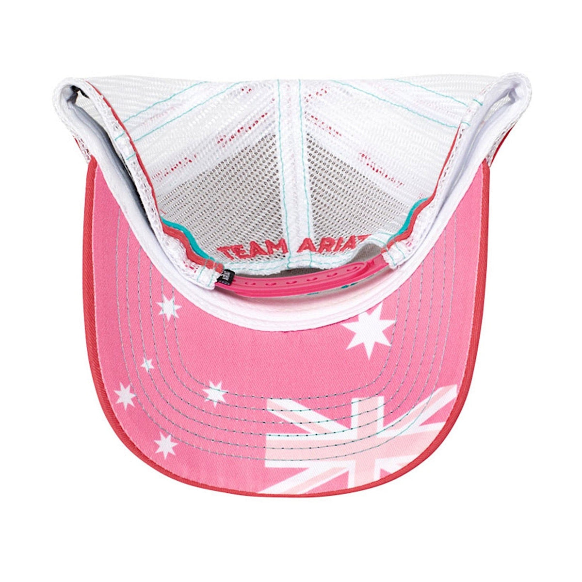 Ariat Patriot Trucker Cap Raspberry - Ariat Womens Caps