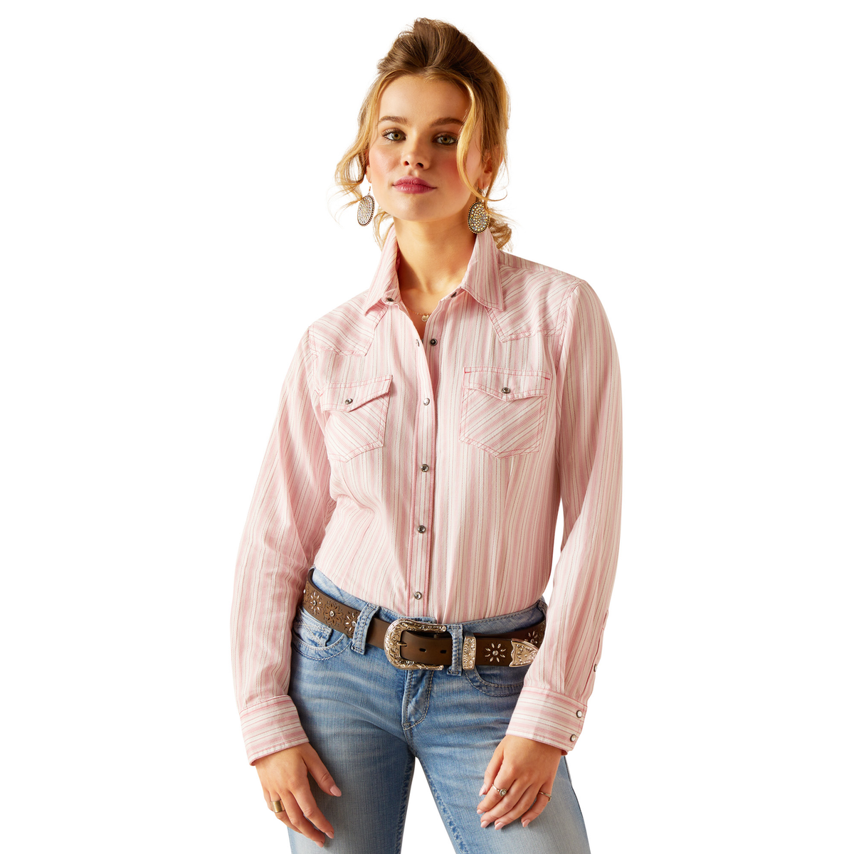 Ariat Women’s Angelina Shirt - Sassy Stripe