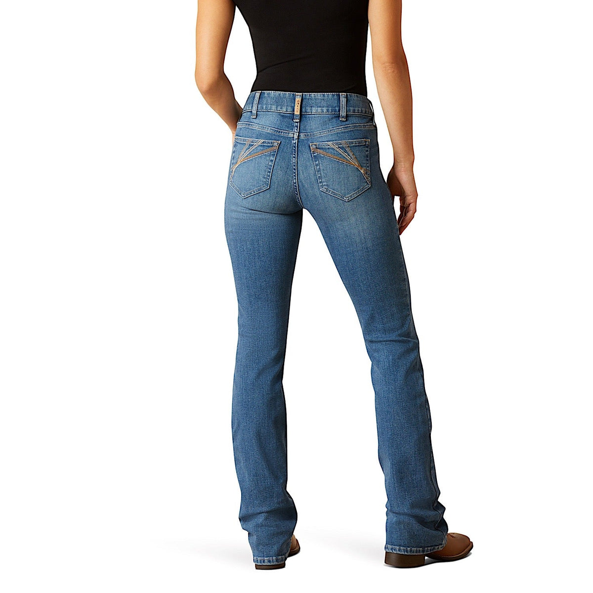 Ariat Women’s Arrow Fit Perfect Rise Lili Boot Leg Jean - Maine