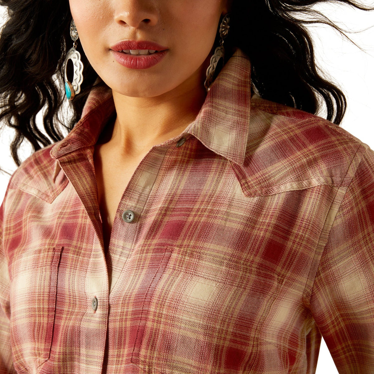 Ariat Women’s Billie Jean Shirt - Nora Plaid