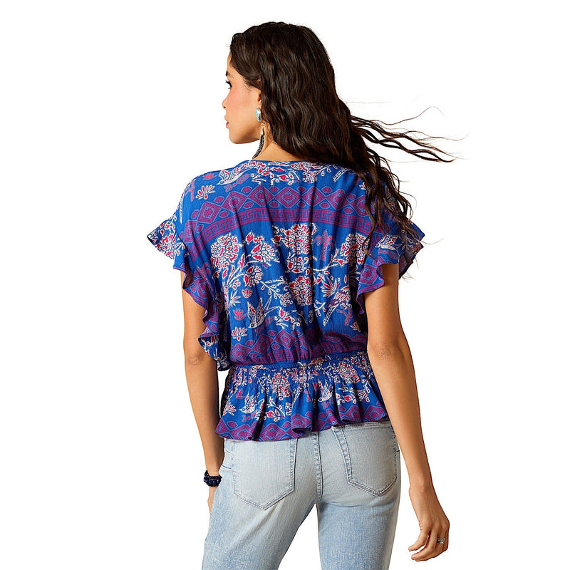 Ariat Women’s Cortez Top - Candelia Print - Ariat Womens Tops
