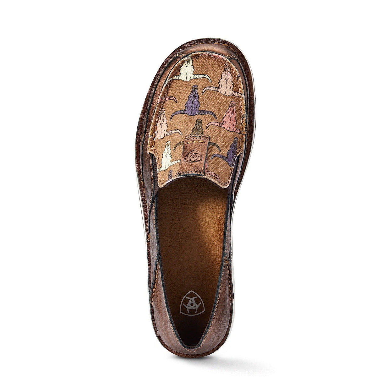 Ariat Womens Cruiser Metallic Bronze/Pink Steerhead