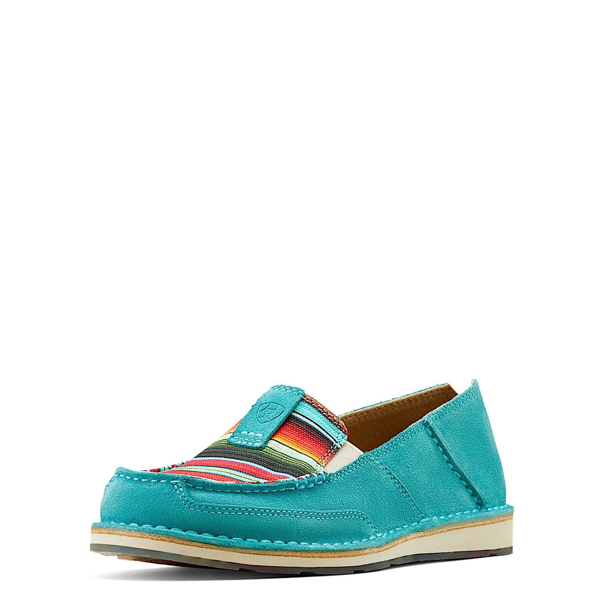 Ariat Women’s Cruiser Teal Suede/Striking Serape