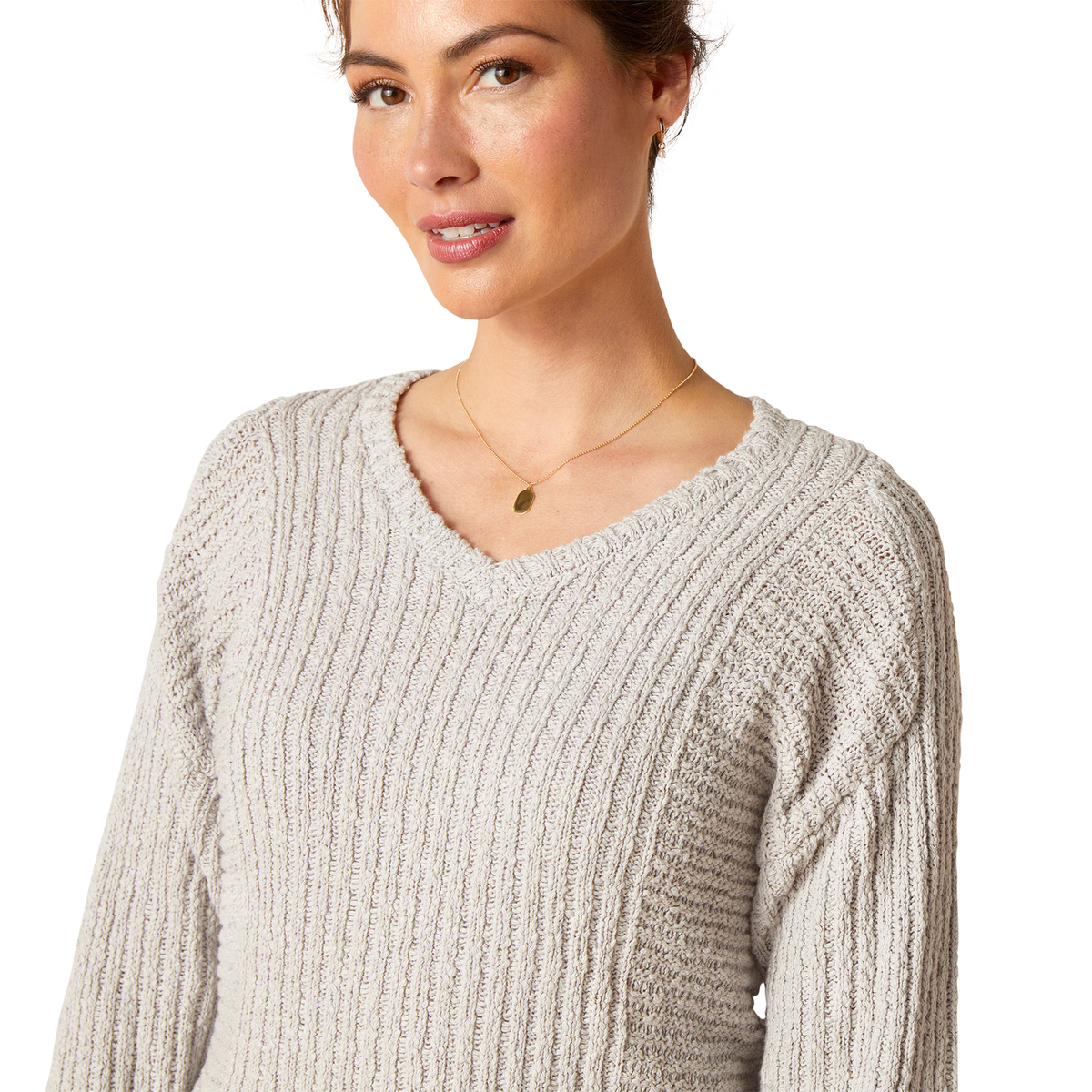 Ariat Women’s Daneway Sweater - Heather Grey
