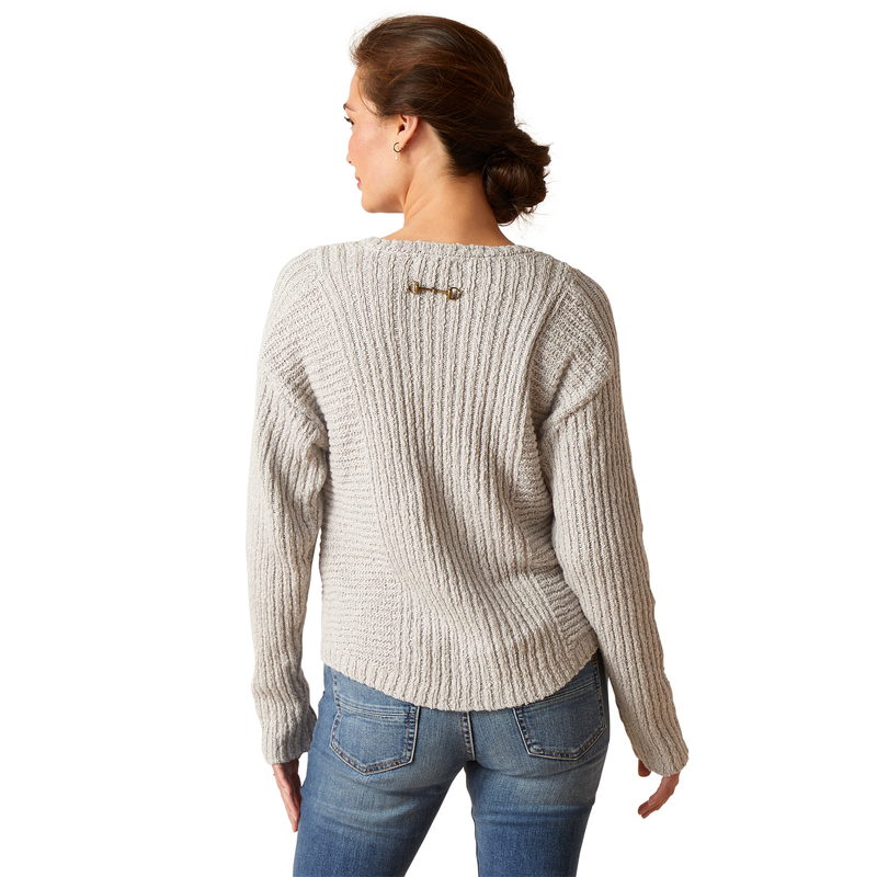 Ariat Women’s Daneway Sweater - Heather Grey