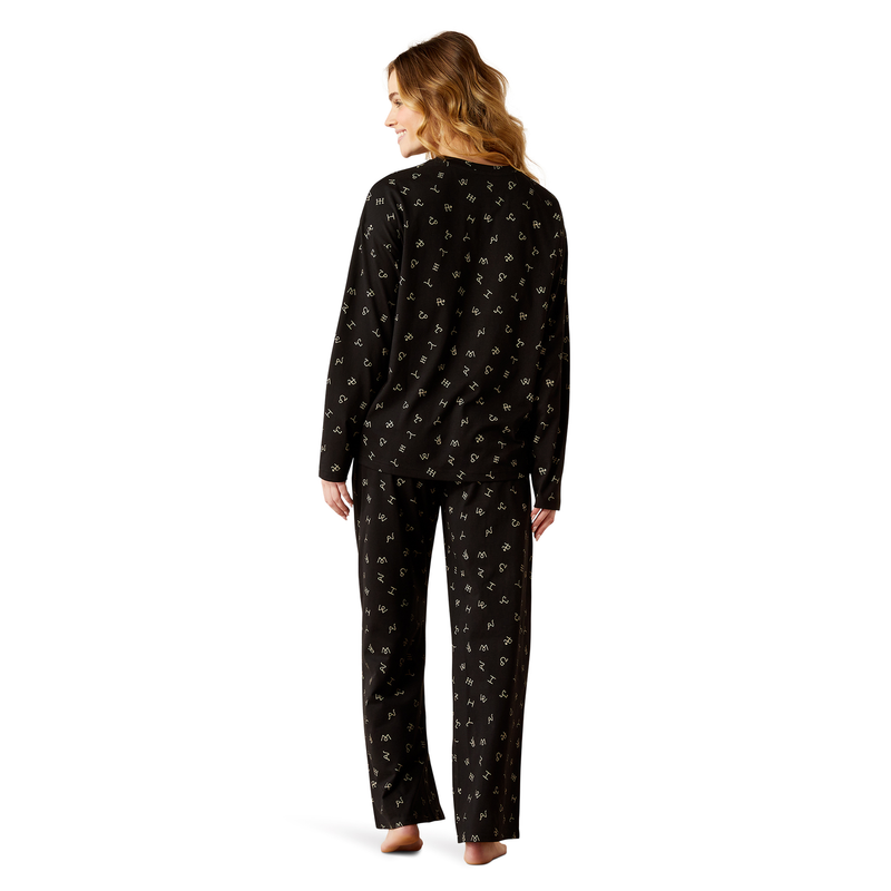 Ariat Women’s Dreams Pajama Set - Black